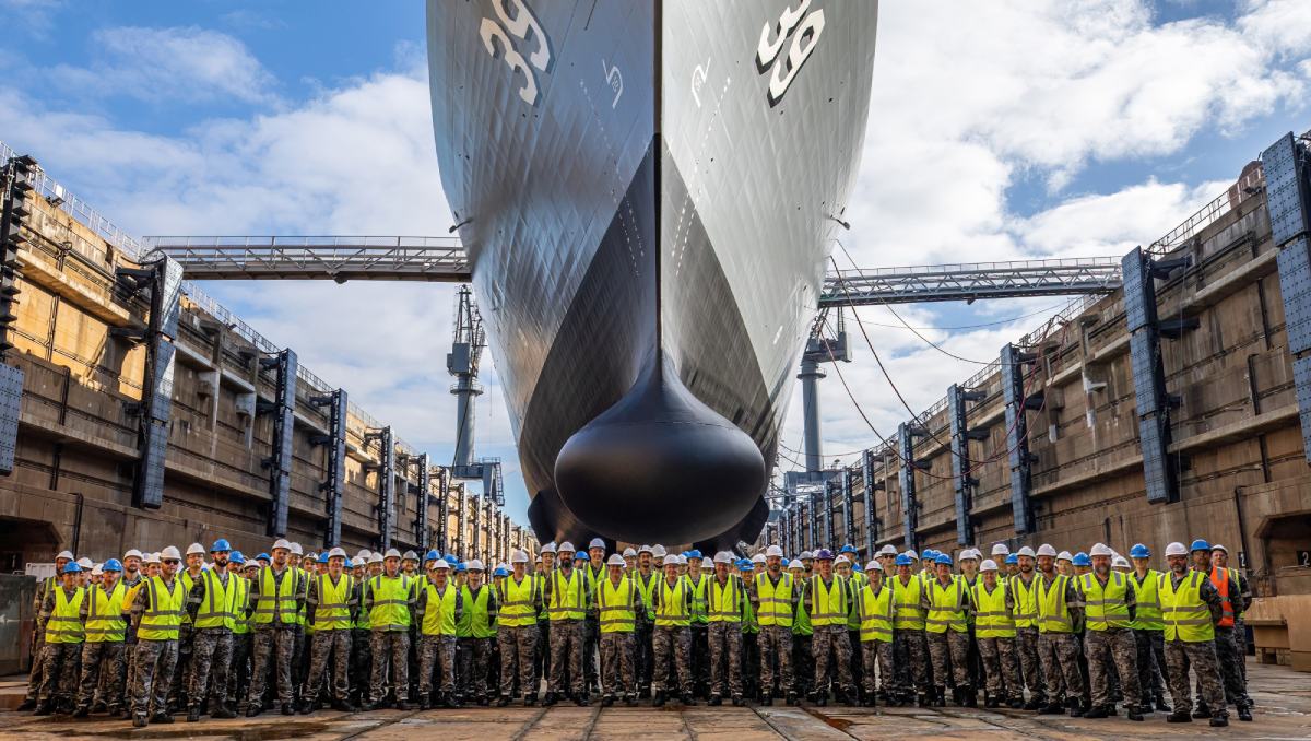 HMAS Hobart leaves maintenance to enter future tasking in 2024